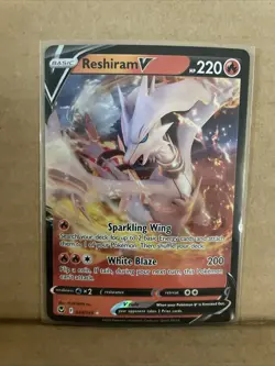 Pokemon TCG Reshiram V Silver Tempest 024/195 Holo - Image 1
