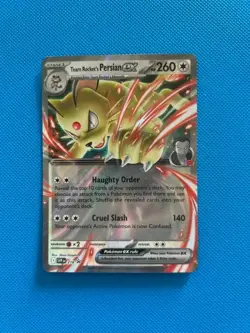 Team Rockets Persian EX SVP 218 Destined Rivals Promos - English - Pokemon TCG - Image 1