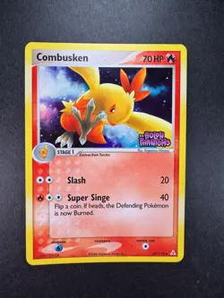 2006 Pokemon Combusken 39/110 Holon Phantoms Reverse Holo STAMPED - Image 1