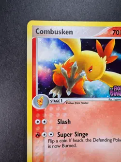 2006 Pokemon Combusken 39/110 Holon Phantoms Reverse Holo STAMPED - Image 2