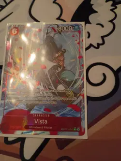 SHIP TODAY One Piece Vista OP16-011 Treasure Rare Alt Art English Time Of Battle - Image 1