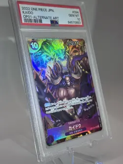 PSA 10 Kaido Alternate Art OP01-094 One Piece Japanese Romance Gem MT - Image 2