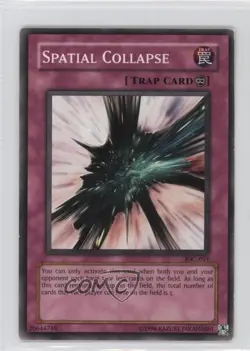Spatial Collapse Unlimited YuGiOh Invasion of Chaos #IOC-051 2004 READ - Image 1
