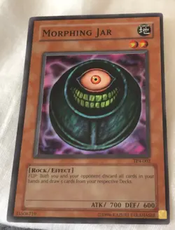 YUGIOH Super Rare Morphing Jar TP4-002 MINT - Image 1