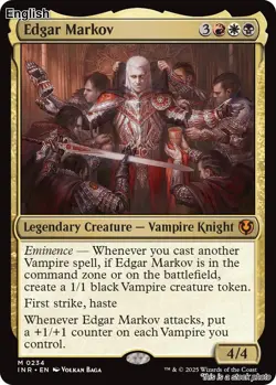 Edgar Markov EN [INR - 234] - NM TCG MTG - Image 1