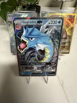 TCG Pokemon Card (5) Card Lot Gyarados Eevee Raboot Rabsca Ting Lu - Image 2