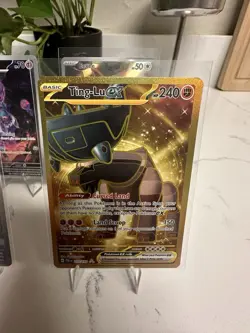 TCG Pokemon Card (5) Card Lot Gyarados Eevee Raboot Rabsca Ting Lu - Image 3