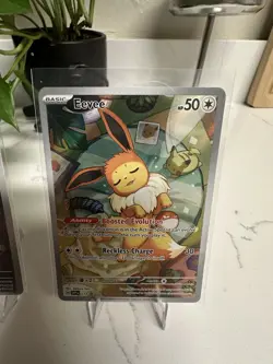 TCG Pokemon Card (5) Card Lot Gyarados Eevee Raboot Rabsca Ting Lu - Image 5