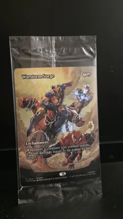 Warstorm Surge Magic The Gathering MTG-Marvel Avengers Comic Exclusive NM Sealed - Image 1