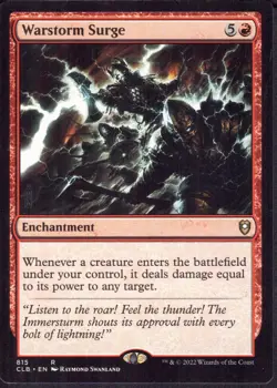 Warstorm Surge - Commander Legends: Battle for Baldur's Gate - MTG LP - Image 1
