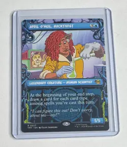 APRIL O'NEIL, HACKTIVIST 227 (SHOWCASE) TEENAGE MUTANT NINJA TURTLES MTG NM/M - Image 1