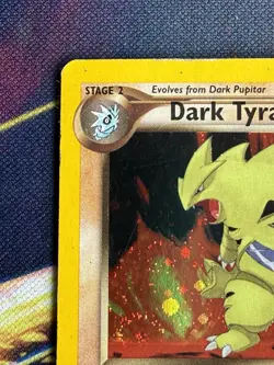 Dark Tyranitar HP Unlimited Neo Destiny Holo Rare 11 N4 Pokemon Heavily Played - Image 3