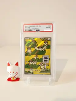 2023 POKEMON OBF EN-OBSIDIAN FLAMES ILLUSTRATION RARE #207 PIDGEY 207/197 PSA 8 - Image 1
