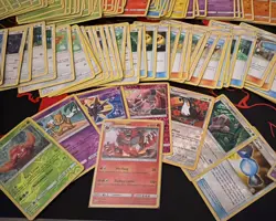 Pokemon TCG Sun & Moon Mixed Card Lot Engish NEAR MINT HOLOS & REVERSE HOLO - Image 3
