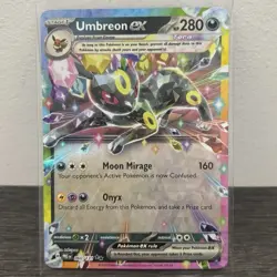 Umbreon EX 60/131 Prismatic Evolutions Pokemon - Image 1