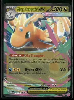 Mega Dragonite ex 152/217 Double Rare Ascended Heroes NM/M Pokemon - Image 1