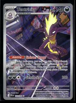 Toxtricity 103/094 Illustration Rare Phantasmal Flames Pokemon NM/M - Image 1