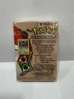 Rare Vintage 1999 Pokemon Fossil Bodyguard Theme Deck - Factory Sealed WOTC - Image 5