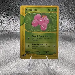 Pokemon TCG Exeggcute 76/147 Aquapolis E Reader Series 2002 - Image 1