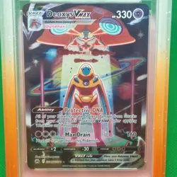 PSA 10 - DEOXYS VMAX - GG45/GG70 SWORD SHIELD CROWN ZENITH POKEMON TCG 2023 GEM - Image 2