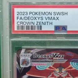 PSA 10 - DEOXYS VMAX - GG45/GG70 SWORD SHIELD CROWN ZENITH POKEMON TCG 2023 GEM - Image 3