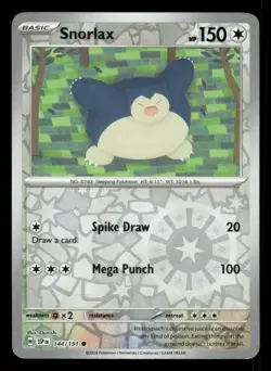 Snorlax 144/191 C Surging Sparks Reverse Holo NM/M Pokemon - Image 1