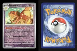 Dachsbun 099/198 Scarlet & Violet Reverse Holo NM/M Pokemon - Image 3