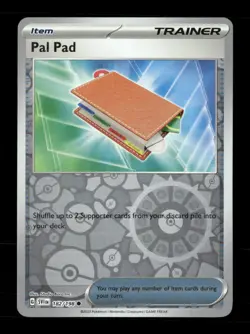 Pal Pad 182/198 Scarlet & Violet Reverse Holo NM/M Pokemon - Image 1