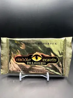 MIDDLE EARTH THE LIDLESS EYE SEALED BOOSTER PACK OF 15 CARDS RARE - Image 1