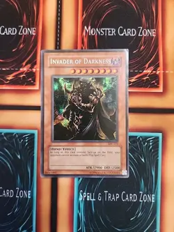 Invader of Darkness IOC-111 OG Unlimited Secret Rare LP Yugioh - Image 1