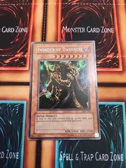 Invader of Darkness IOC-111 OG Unlimited Secret Rare LP Yugioh - Image 4