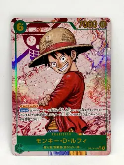 Monkey.D.Luffy SEC Parallel OP13-118 Japanese ONE PIECE Carrying on His Will NM - Image 1