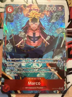 Marco OP16-014 One Piece TCG | Special Rare Alt Art Foil - Image 1