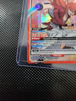Union Arena Kenshin Himura SR Holo Action UE1BT/URNK1 4 4000 BP - Image 5