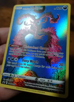 Galarian Moltres SWSH284 Black Star Promo Full Art Pokemon Card LP - Image 5