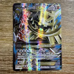 M Steelix EX Full Art 109/114 XY Steam Siege Holo Pokemon English Mega Tcg Card - Image 1