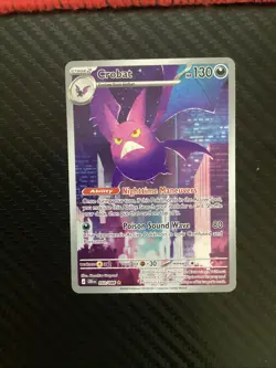 Crobat 093/086 Shiny Rare ME04: Chaos Rising Pokemon Card Near Mint - Image 1