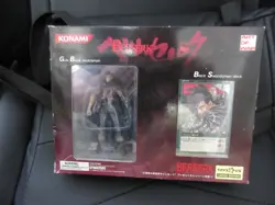 BERSERK card Guts Black Swordman Figure deck set KONAMI 2003 Damaged - Image 1