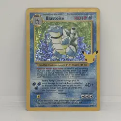 Blastoise 2/102 Celebrations Holo Rare Base Set 25th Anniversary Pokemon Card - Image 1