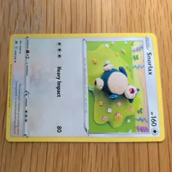 SNORLAX 109/159 POKEMON CARD (CROWN ZENITH SET) ASAKO ITO CROCHET KNITTED - Image 4