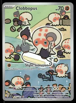Pokemon Cards Clobbopus 207/191 Surging Sparks Illustration Rare NM *1 - Image 1