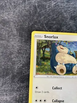 Snorlax Holo CLV 016/034 English Pokemon Card Game Classic Collection LP Photos - Image 5