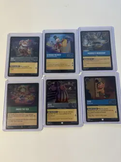 Disney Lorcana TCG Cold Foil Card Lot Of 235 Cold Foils Chapters 1-6 - Image 2