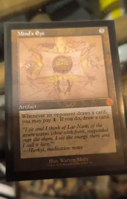 Mind's Eye (Schematic) The Brothers' War: Retro Frame Artifacts Foil - Image 1