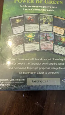 Magic: The Gathering Commander Collection Green Sealed MTG 630509926350 - Image 3
