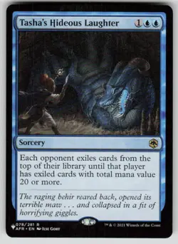 Tasha's Hideous Laughter Rare The List Reprints 078/281 MTG Near Mint 2020 - Image 1