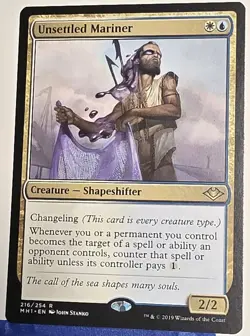 1x MTG Unsettled Mariner - Modern Horizons (MH1) #216 - Magic - Image 1
