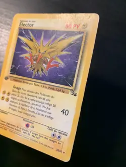 Carte Pokemon : Elector 30/62 Edition 1 Fossile Wizards Francaise - Image 3