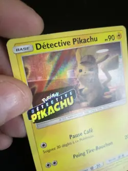 Carte Pokemon Detective Pikachu Sm190 Holo Promo Soleil Et Lune - Image 2