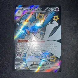 Pokemon Card - S&V Paldean Fates EN - 217/091 - Gardevoir ex - Shiny Ultra Rare - Image 1